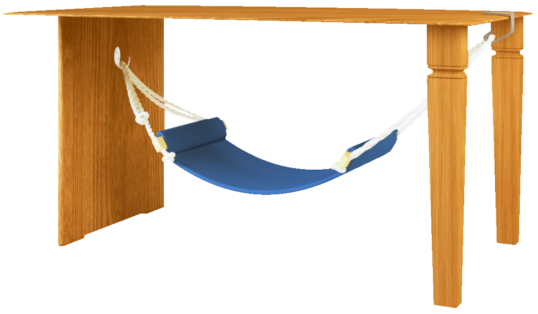Гамак для ніг під столом